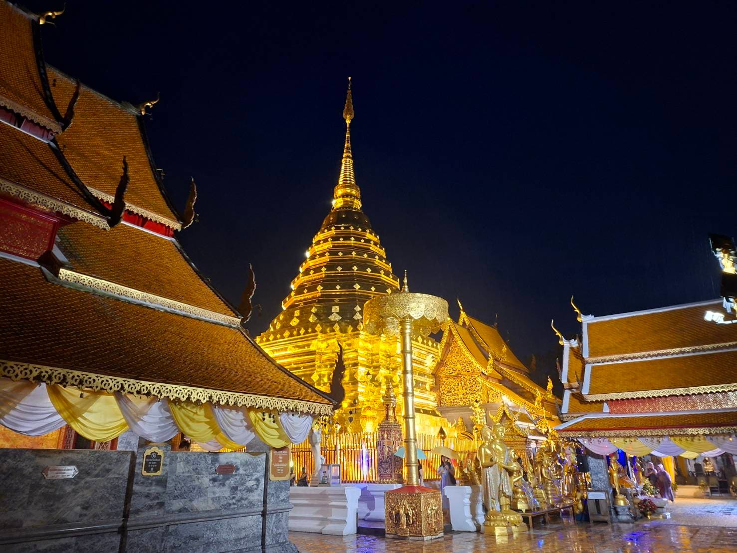 Chiang Mai | Doi Suthep and Wat Umong Night Tour