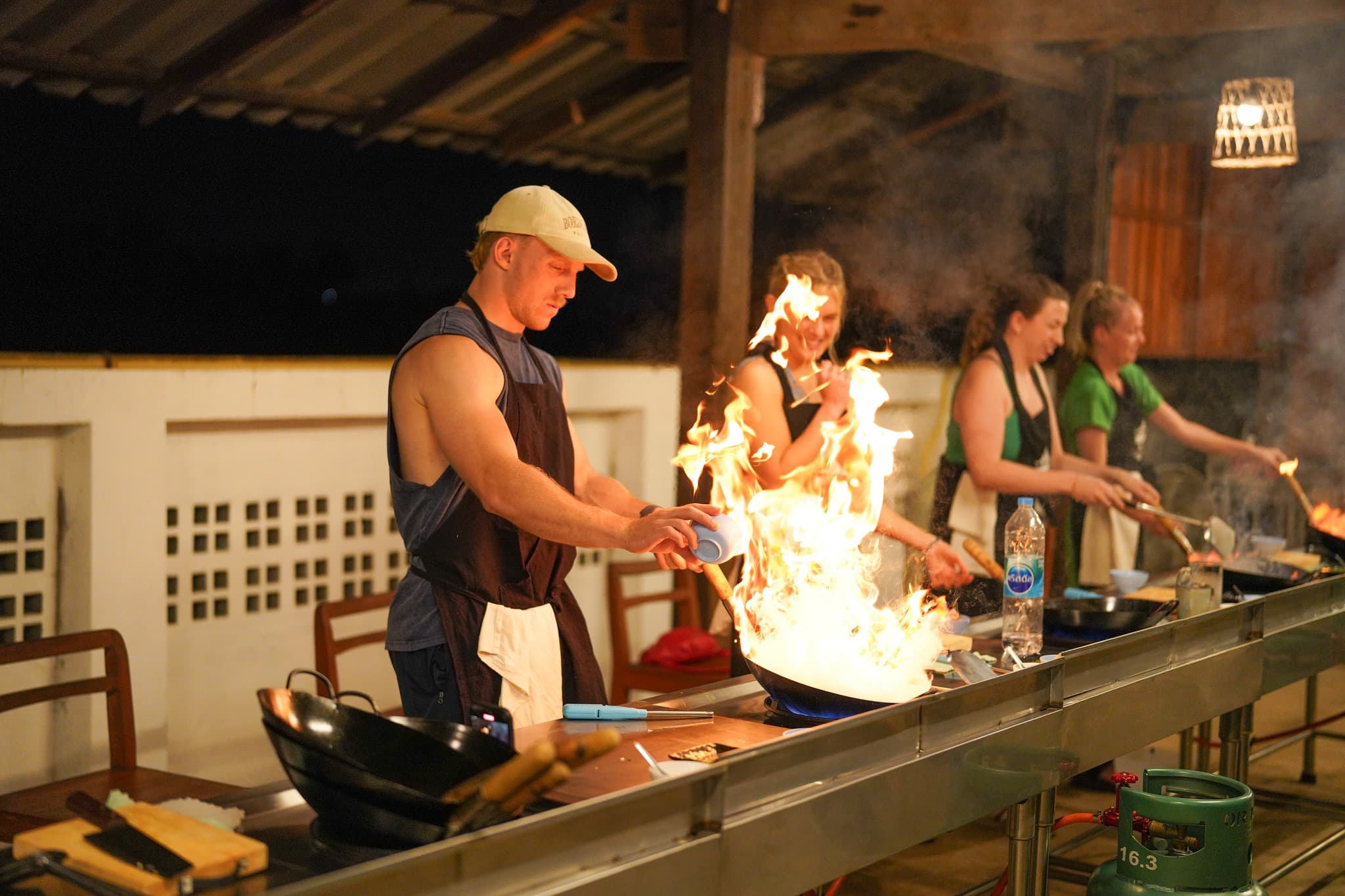 The rice barn thai cooking farm